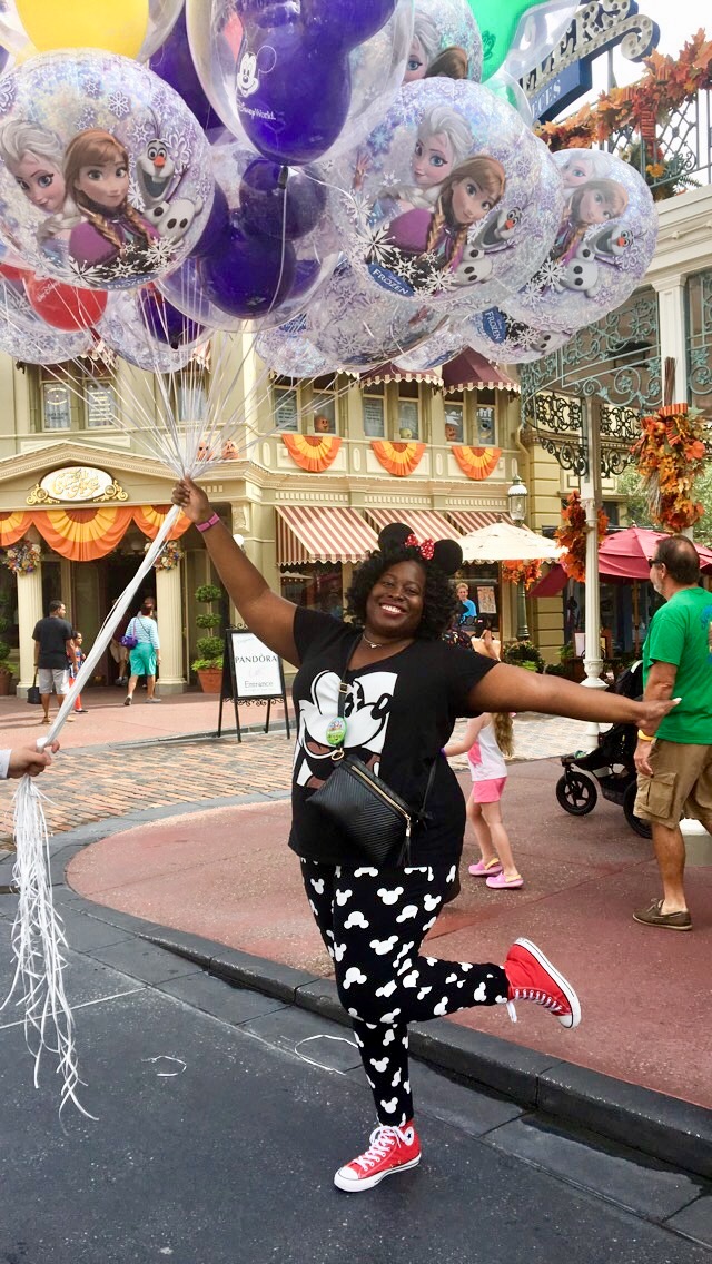 Balloons and fun and Disney World
