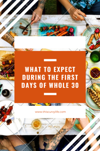 Whole 30 – Day 1 – 4…What the heck